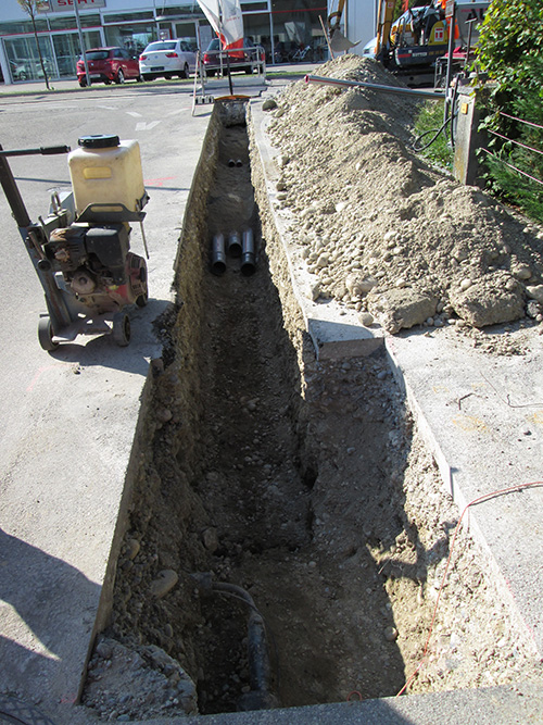 Tiefbau FttH Zuchwil